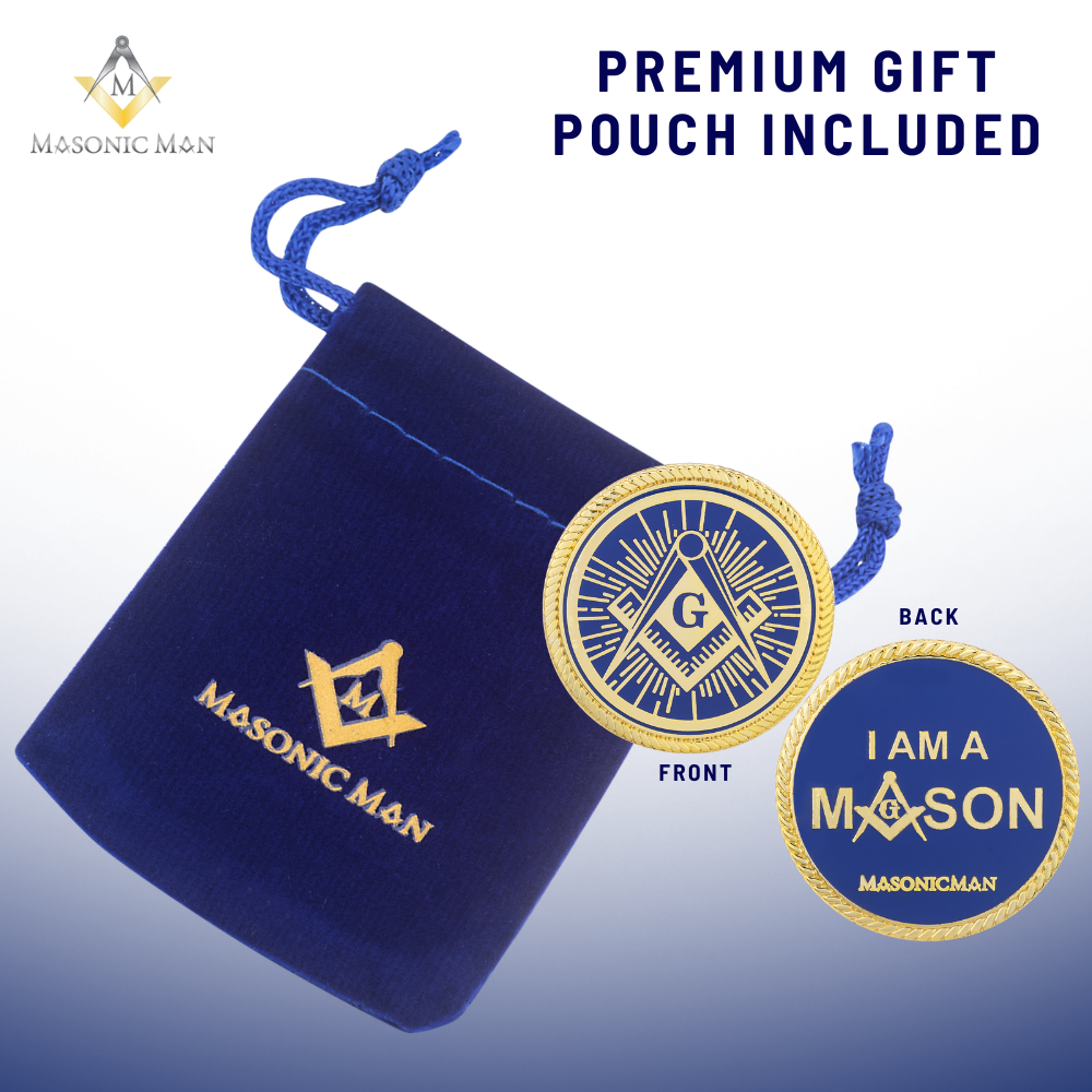 MasonicMan Coin I Am A Mason