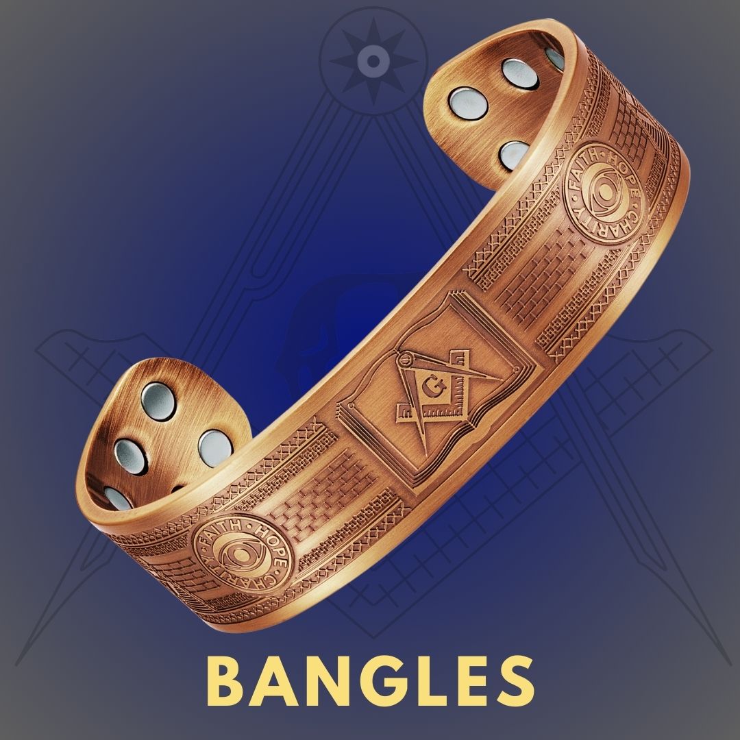 Copper Masonic Bracelets