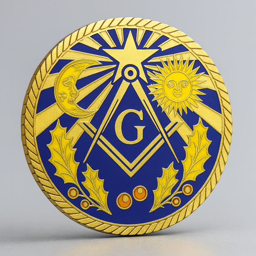 The Light of Christmas | Collectors Edition Challenge Coin