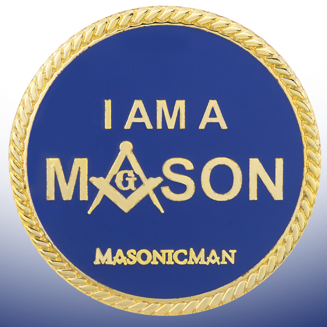 MasonicMan Coin I Am A Mason