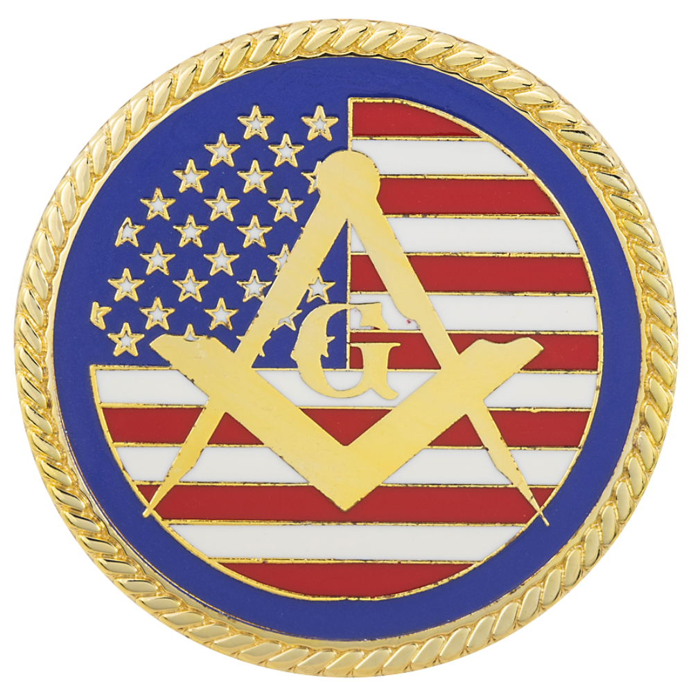 USA MasonicMan Coin