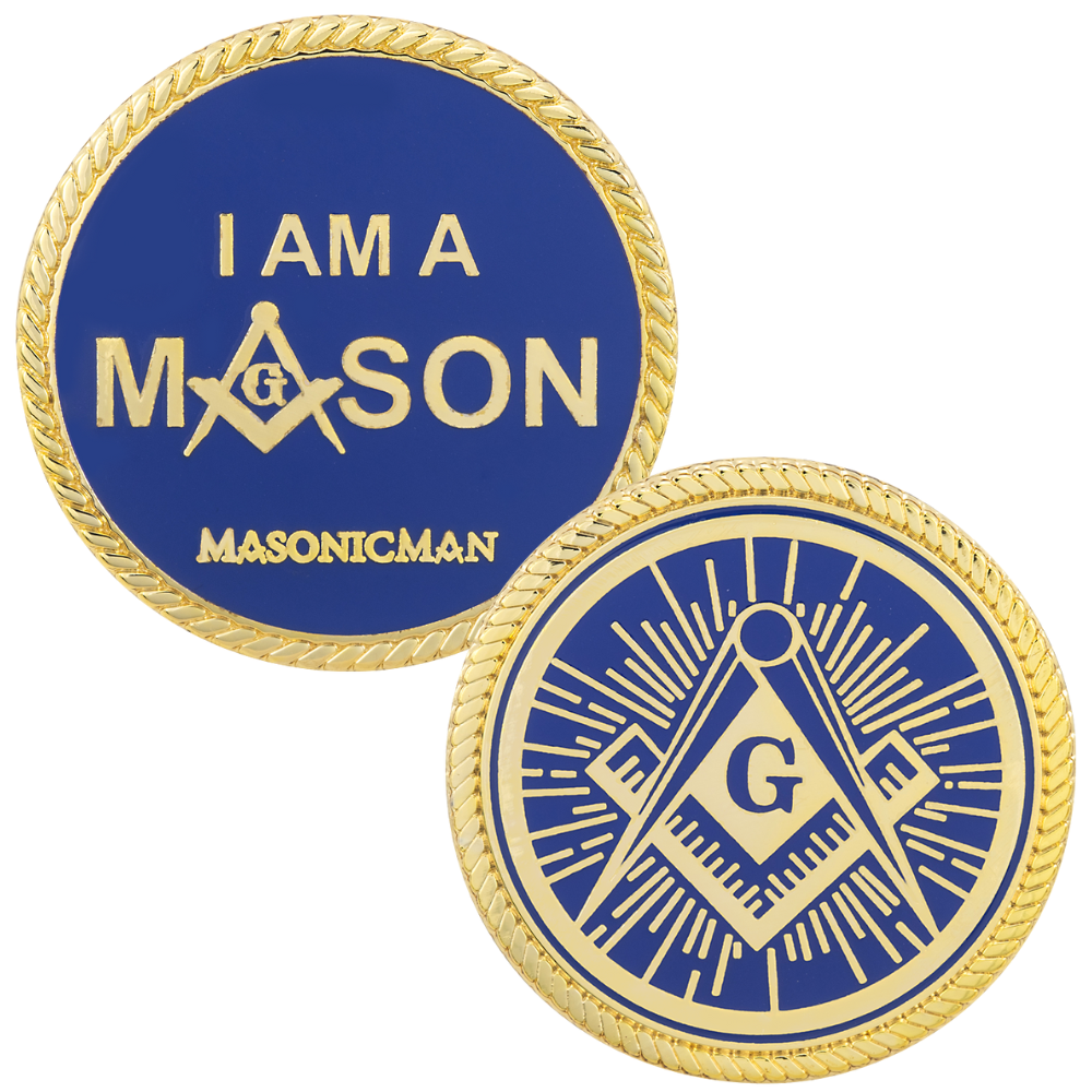 MasonicMan Coin I Am A Mason