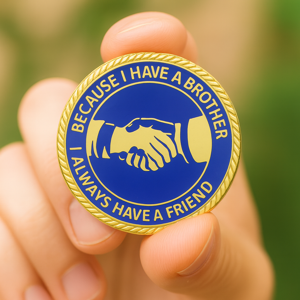 MasonicMan Coin Handshake