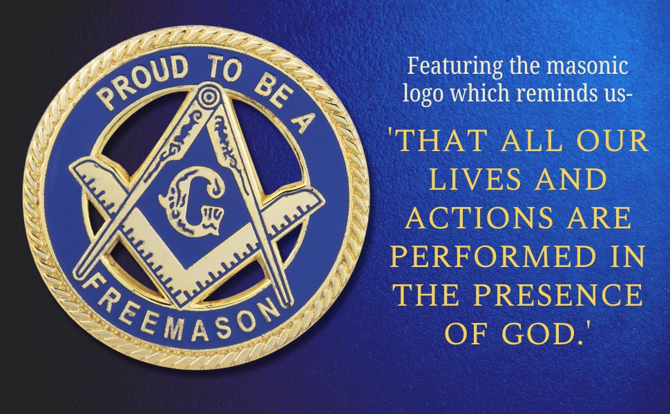 MasonicMan Coin PROUD TO BE A FREEMASON