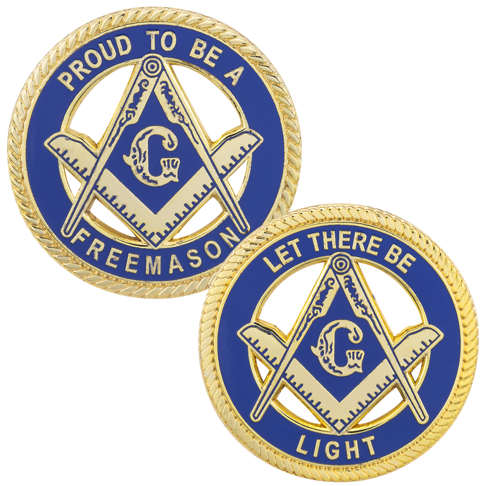 MasonicMan Coin PROUD TO BE A FREEMASON