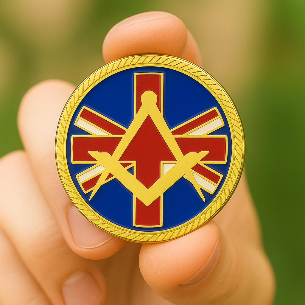 UK MasonicMan Coin