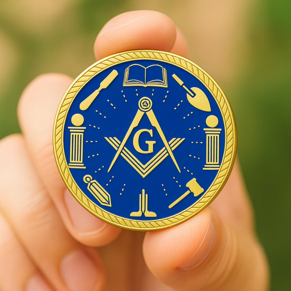 MasonicMan Coin Bound by symbols | United as brothers