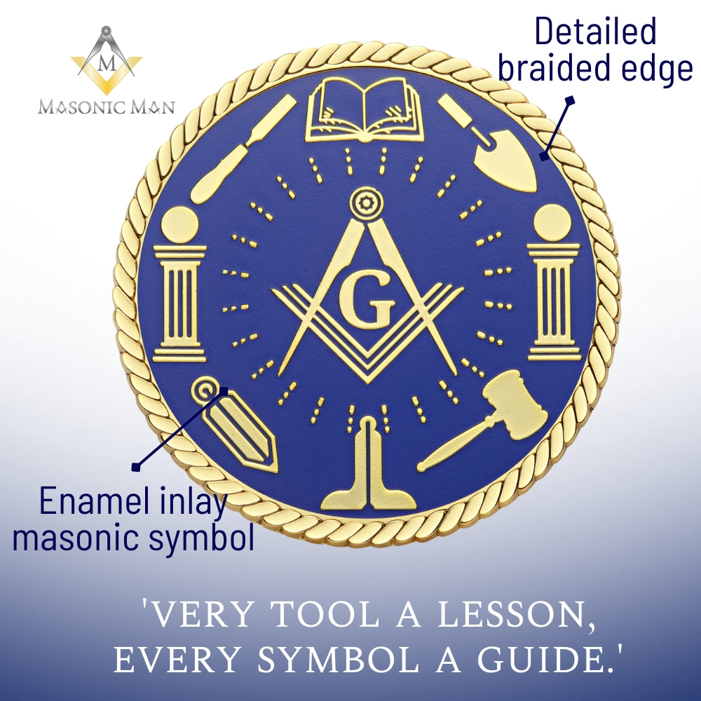 MasonicMan Coin Bound by symbols | United as brothers
