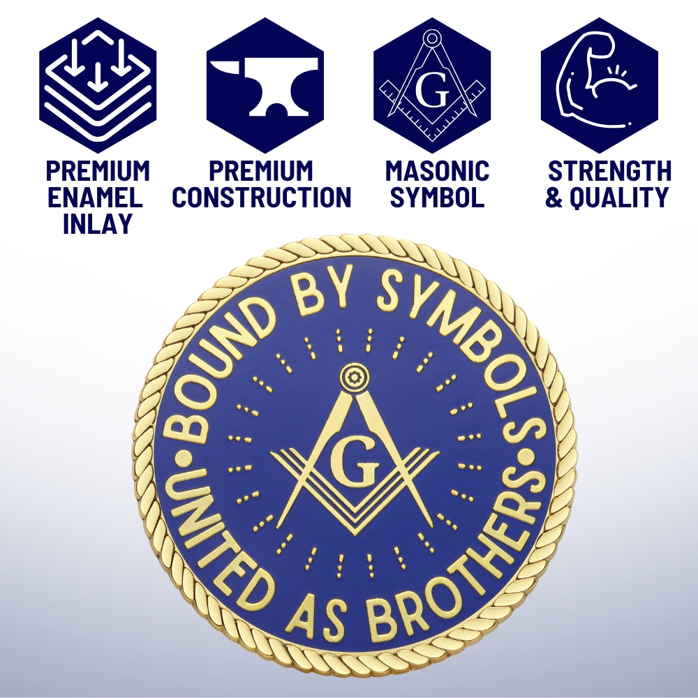 MasonicMan Coin Bound by symbols | United as brothers