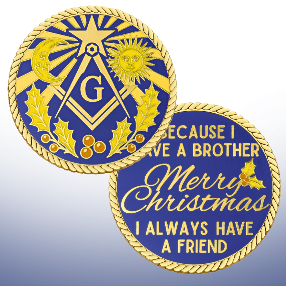 The Light of Christmas | Collectors Edition Challenge Coin