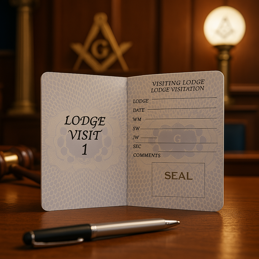 MasonicMan Record Book -  Record Lodge Visits
