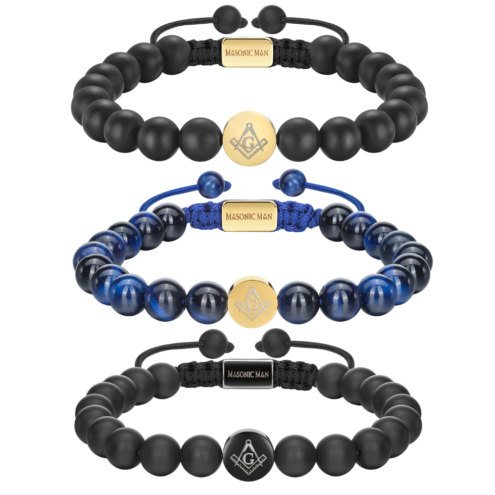 Masonic Bead Bracelets