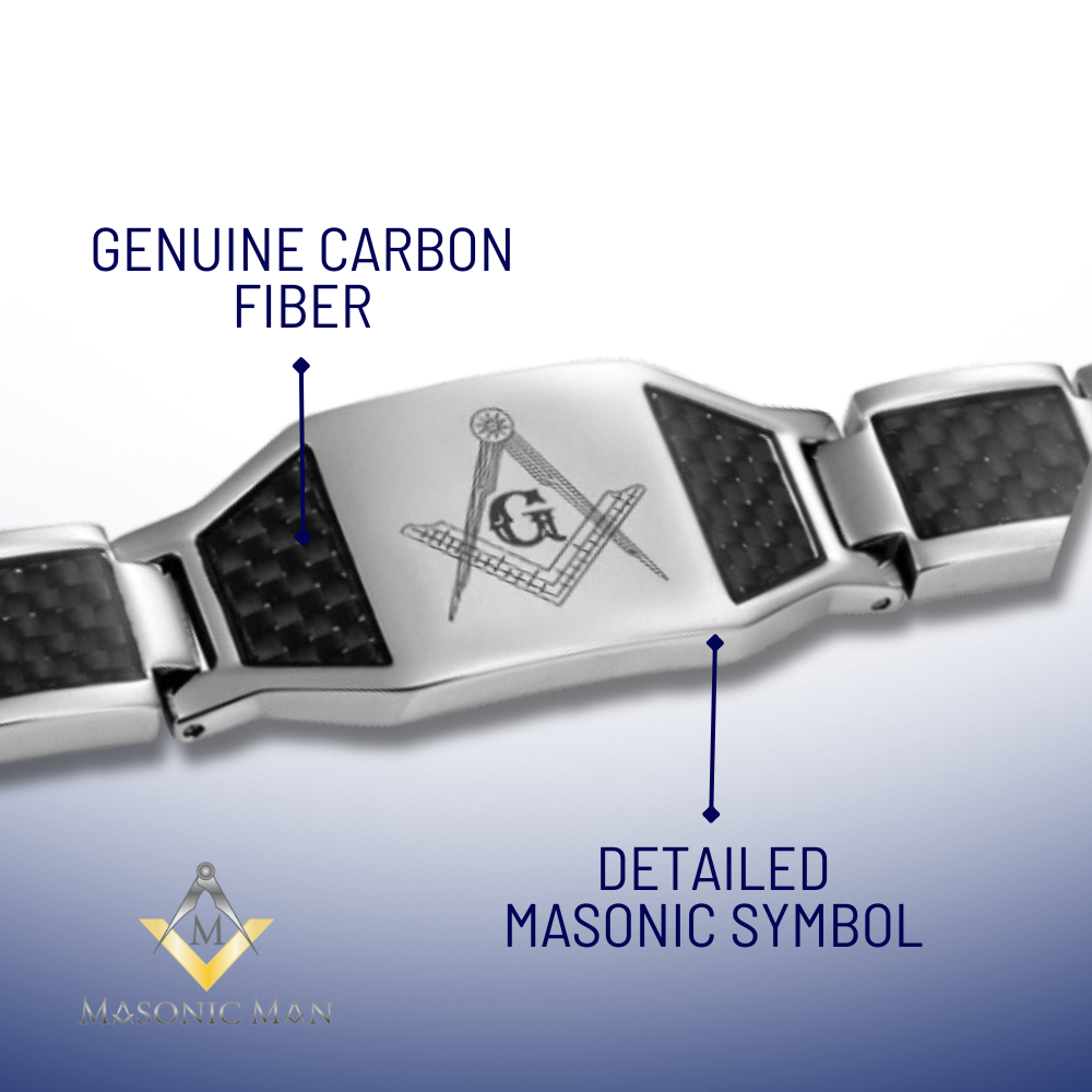 Mens Masonic Bracelet