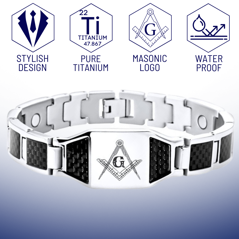 Mens Masonic Bracelet