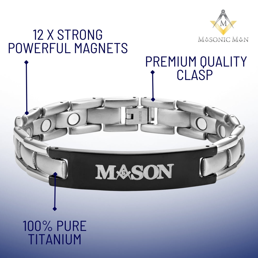 Mens Masonic Bracelet