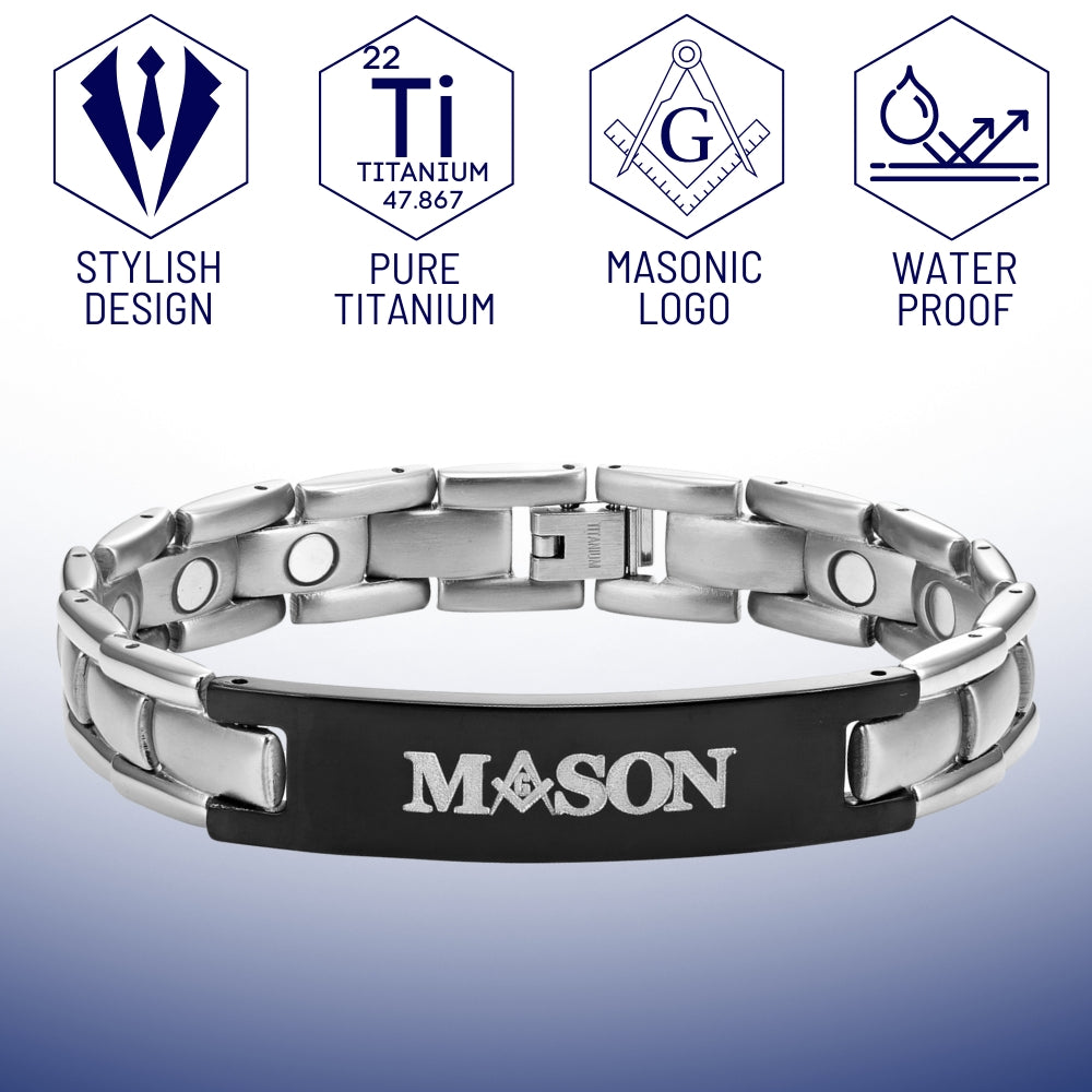 Mens Masonic Bracelet