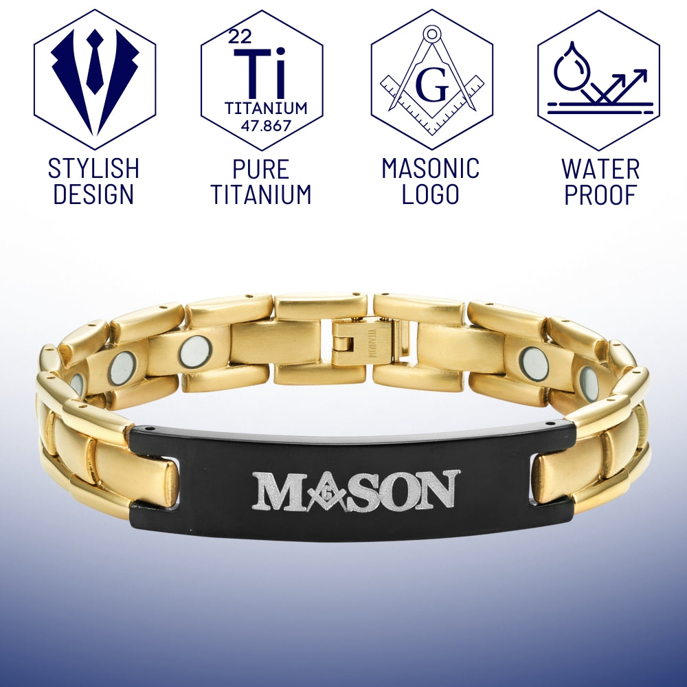 Masonic Mens Bracelet MASON