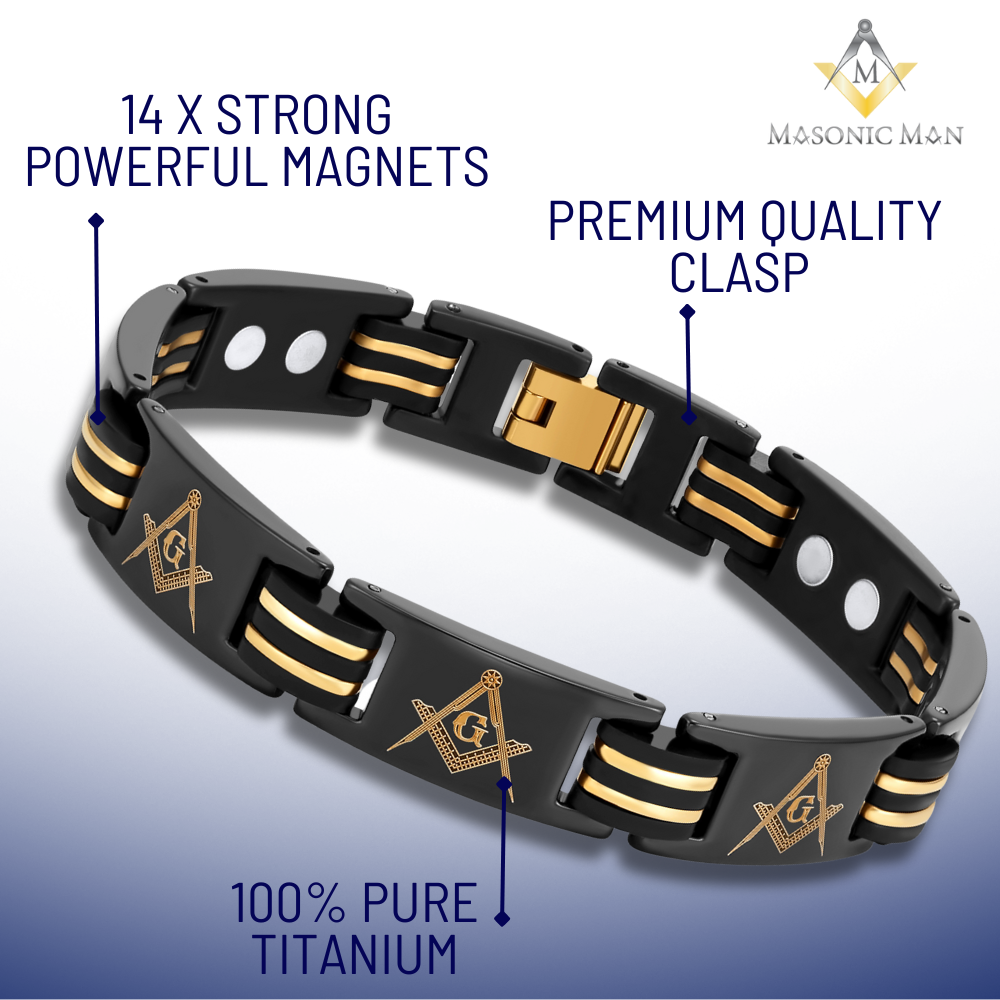 Mens Masonic Bracelet