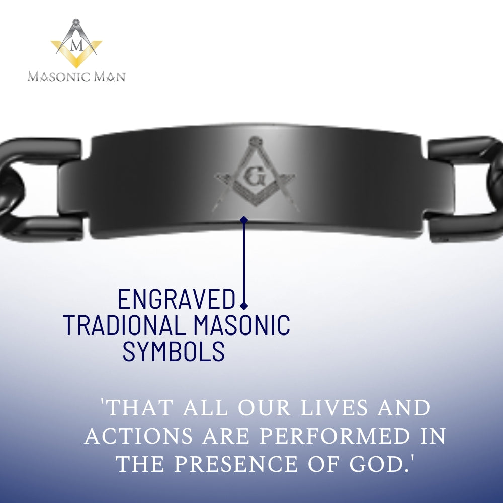 Men Masonic Bracelet