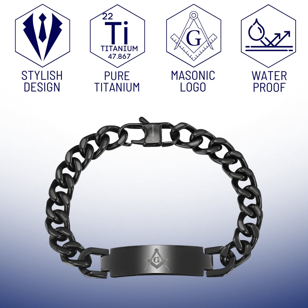 Men Masonic Bracelet