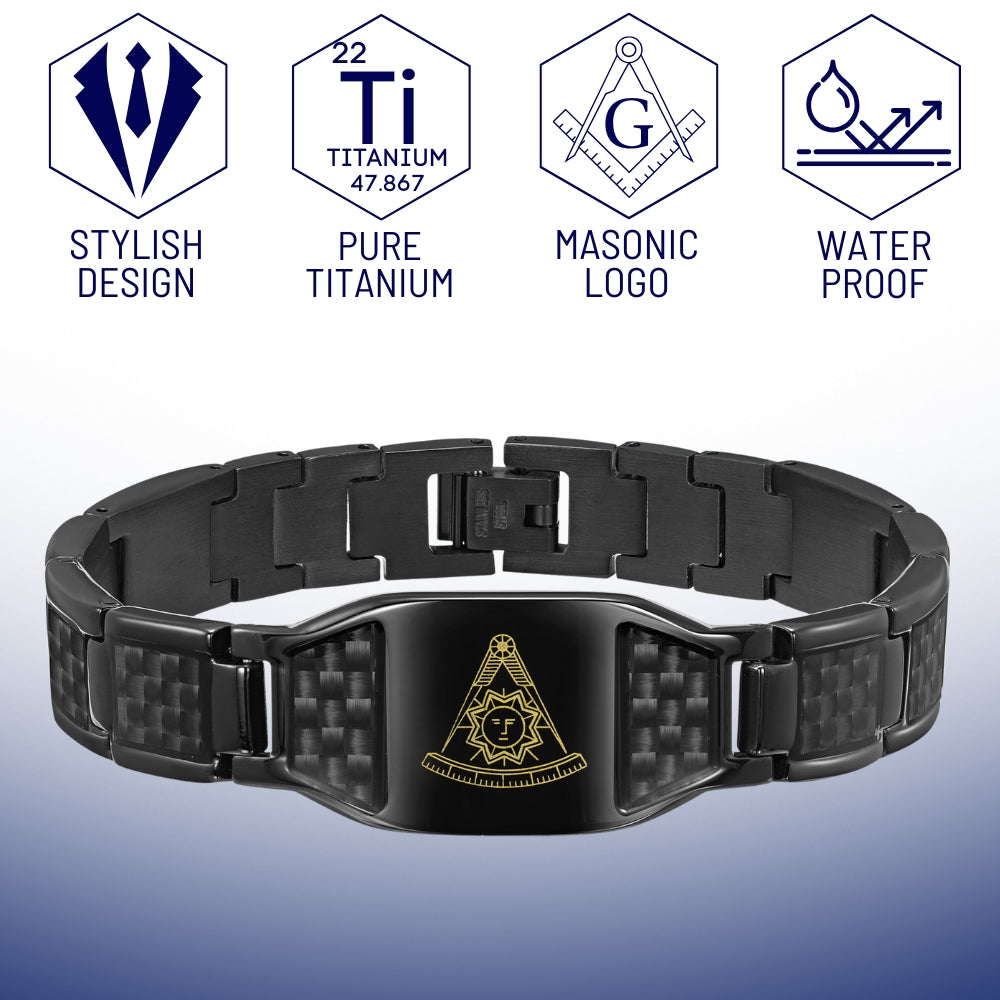 Mens Masonic Bracelet