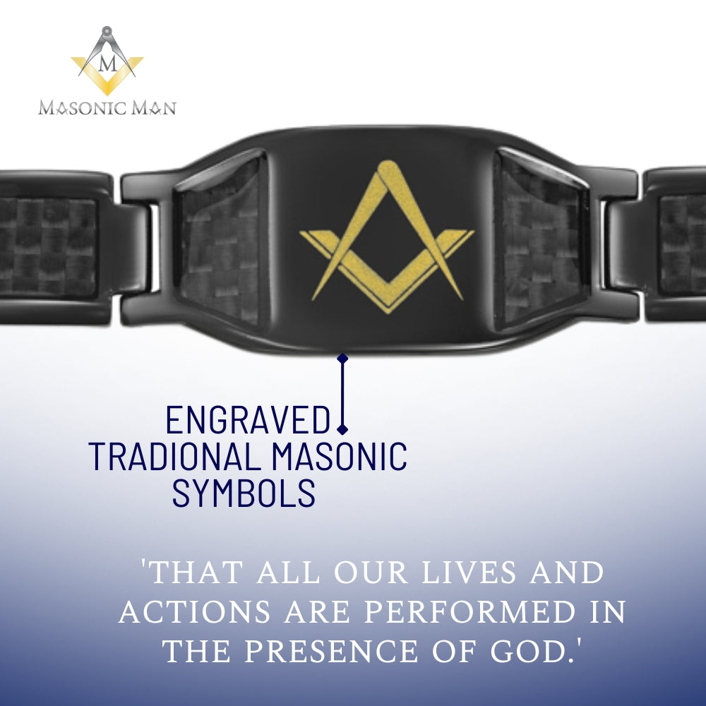 Mens Masonic Bracelet