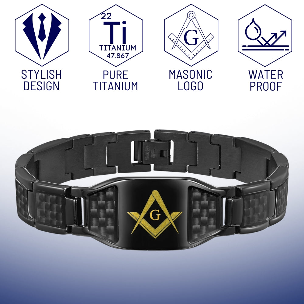 Mens Masonic Bracelet