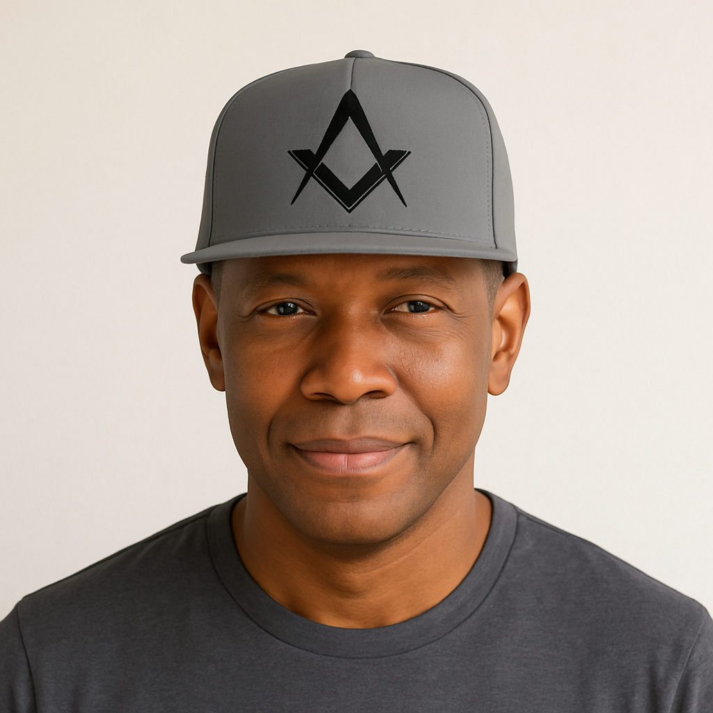 Freemasons So Mote It Be hat- Snapback Grey/Black