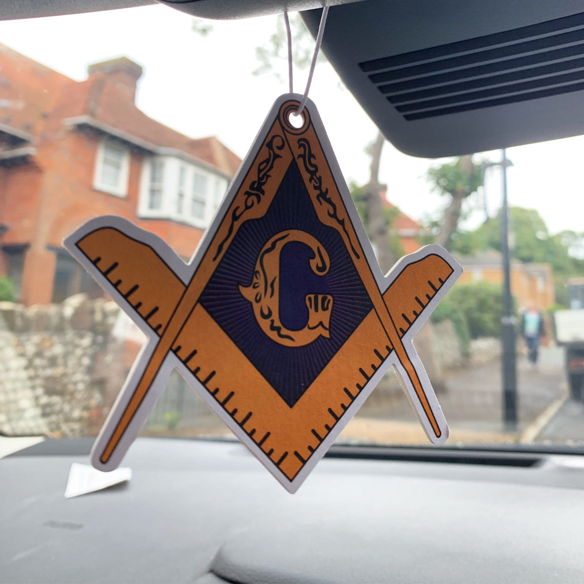 Masonic Car Air Freshener
